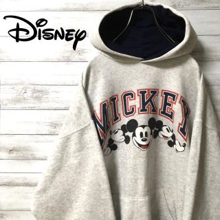 ディズニー(Disney)の激レア 90s Disney ディズニー パーカー ミッキー アメリカ製(スウェット)