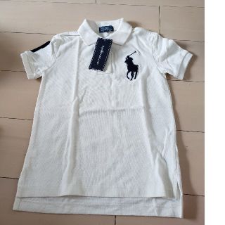 ラルフローレン(Ralph Lauren)の新品！RALPH LAUREN　白ポロシャツ120(Tシャツ/カットソー)