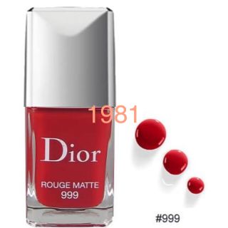 ディオール(Dior)のdior  ヴェルニ マット 999 限定色(マニキュア)