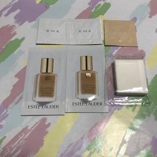 エスティローダー(Estee Lauder)のRMK  エスティローダー　下地&ファンデーション　サンプルセット(ファンデーション)