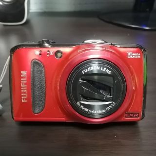 フジフイルム(富士フイルム)のFINEPIX F550 EXR レッド ジャンク扱い(コンパクトデジタルカメラ)