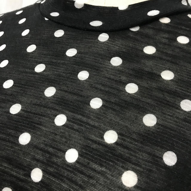 titty&co(ティティアンドコー)のドットロングTEE レディースのトップス(Tシャツ(長袖/七分))の商品写真