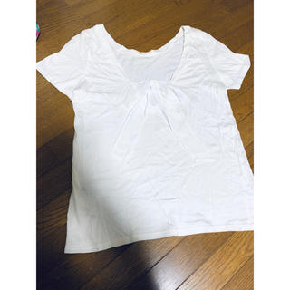 スライ(SLY)のSLY バックリボン白Tシャツ(Tシャツ(半袖/袖なし))