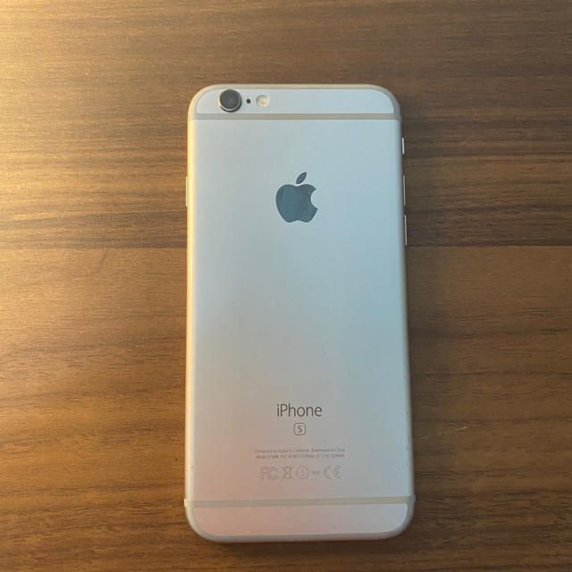 iPhone 6s SIMフリー　シルバー　128GB 1