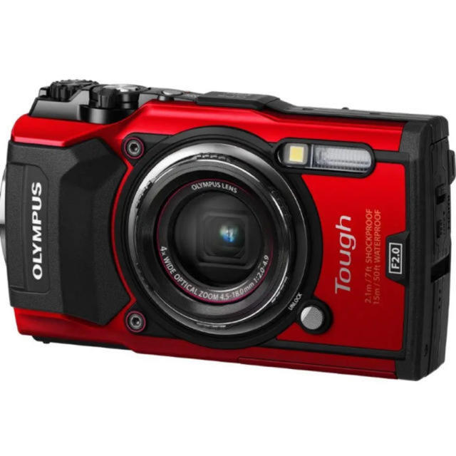 OLYMPUS(オリンパス)の🆕オリンパス Tough  TG-6  RED スマホ/家電/カメラのカメラ(コンパクトデジタルカメラ)の商品写真
