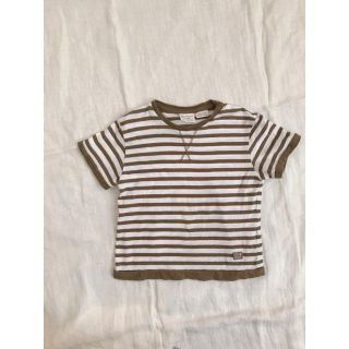 ザラキッズ(ZARA KIDS)のzara 12-18 86㎝　ボーダーtee(Ｔシャツ)