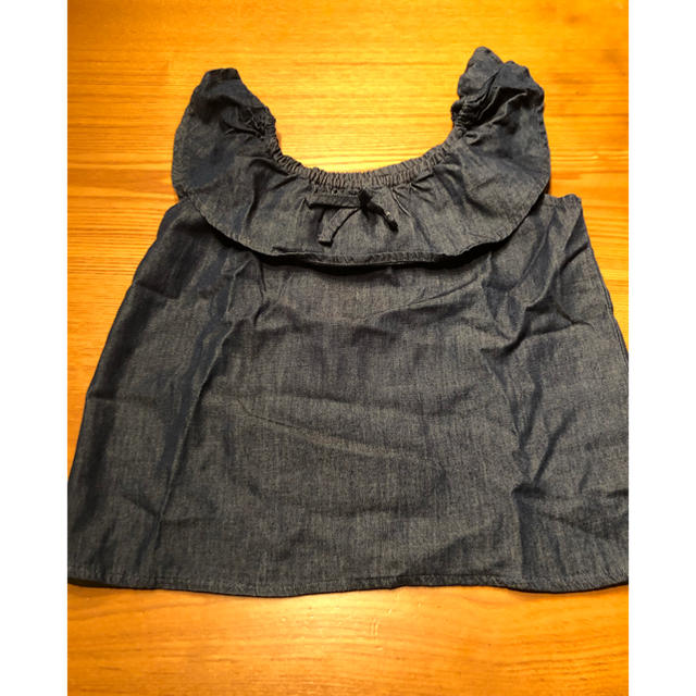 MARKEY'S(マーキーズ)のマーキーズ   デニム　トップス　95 キッズ/ベビー/マタニティのキッズ服女の子用(90cm~)(Tシャツ/カットソー)の商品写真