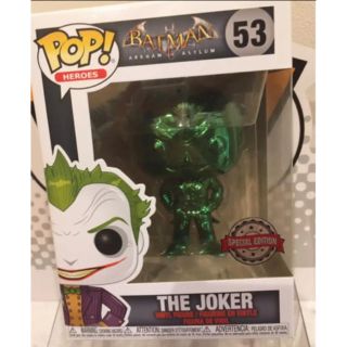 FUNKO POP! ジョーカー　グリーンメタリックバージョン限定(SF/ファンタジー/ホラー)