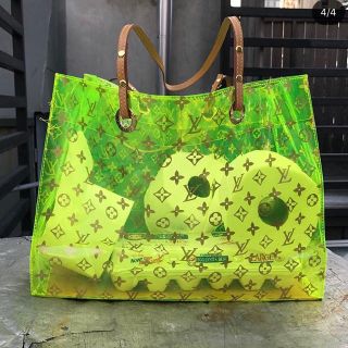 オフホワイト(OFF-WHITE)の初版　imran potato louis vuitton 柄トートバッグ (トートバッグ)