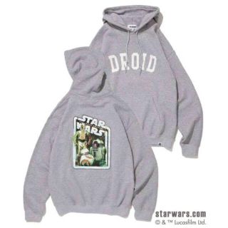 エクストララージ(XLARGE)のXLARGE STARWARS DROID PULLOVER HOODIE (パーカー)