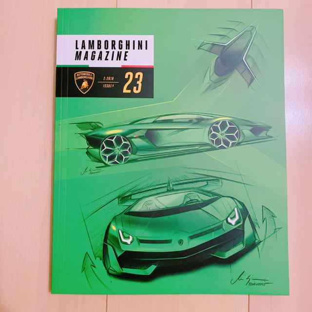 Lamborghini(ランボルギーニ)の未使用　ランボルギーニ　マガジン　2018  23 自動車/バイクの自動車(カタログ/マニュアル)の商品写真