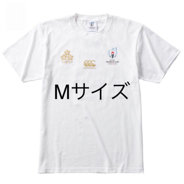 ラグビー ワールドカップ 記念Tシャツ ホワイト Mサイズ&サコシュ