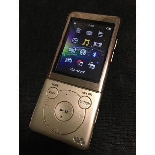 ウォークマン(WALKMAN)のSONY ウォークマン NW-S775 ゴールド ケース付き(ポータブルプレーヤー)