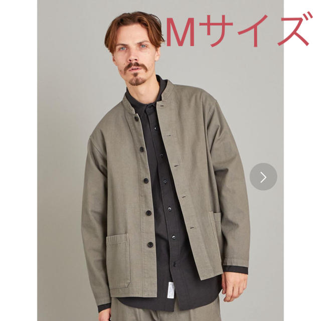 steven alan(スティーブンアラン)のスティーブン　アラン　オーガニック　スタンドカバーオール　Mサイズ メンズのジャケット/アウター(ノーカラージャケット)の商品写真