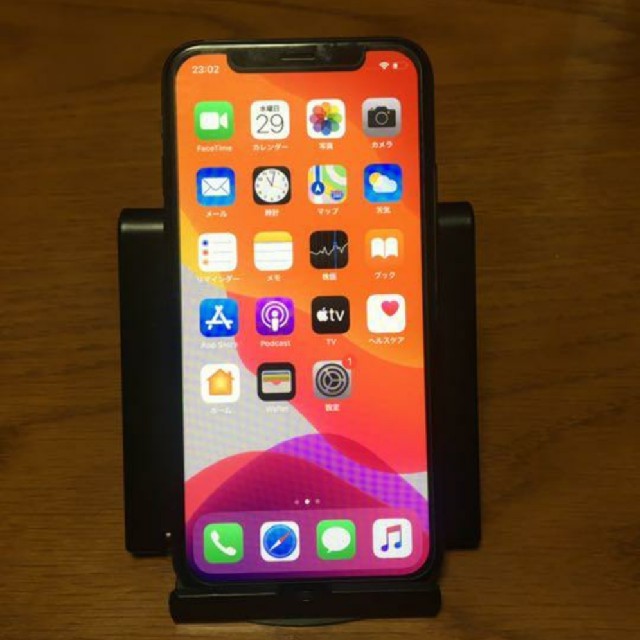 iPhone(アイフォーン)のiPhone X Space Gray 64 GB SIMフリー スマホ/家電/カメラのスマートフォン/携帯電話(スマートフォン本体)の商品写真