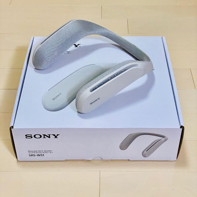 オーディオ機器【新品未使用】 SONY SRS-WS1 ウェアラブル ネックスピーカー