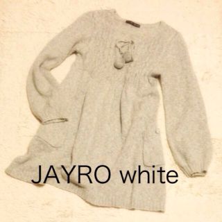 ジャイロホワイト(JAYRO White)のJAYRO white＊ニットワンピ(ミニワンピース)