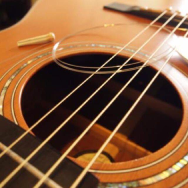 ギターブリッジピンサドルナット（アコースティックギター専用） 楽器のギター(アコースティックギター)の商品写真