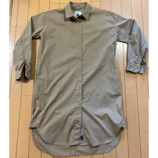 定価19000円洗濯可ルコックスポルティフベージュロングシャツLユリウス