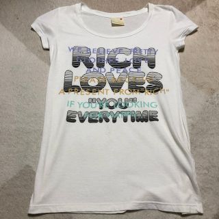 リッチ(rich)のベルナルド様専用rich Tシャツ ロゴT 半袖 トップス カットソー(Tシャツ(半袖/袖なし))