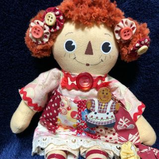 カントリードール ハンドメイド ラガディアン&アンディ風の通販 by
