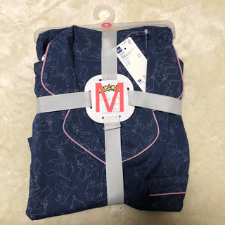 ジーユー(GU)のパジャマ(半袖&ショートパンツ)POKEMON ICY1 BLUE GU M(ルームウェア)
