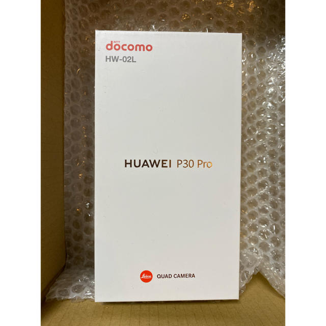 [新品未使用未開封]HUAWEI P30 Pro HW-02L Black(K)