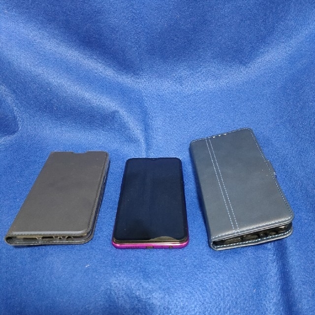 ANDROID(アンドロイド)のOPPO R17 neo BLUE ブルー UQ mobile 美品 スマホ/家電/カメラのスマートフォン/携帯電話(スマートフォン本体)の商品写真