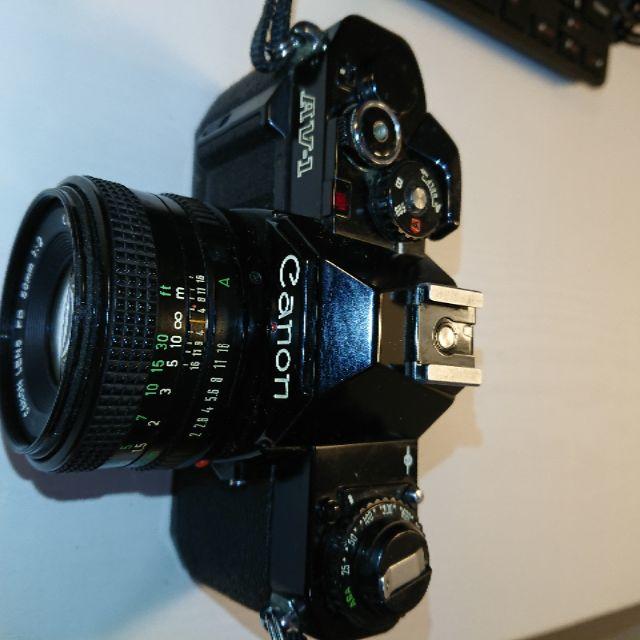 Canon(キヤノン)のCanon 一眼レフフィルムカメラ  AV-1 動作未確認(動作保障なし) スマホ/家電/カメラのカメラ(フィルムカメラ)の商品写真