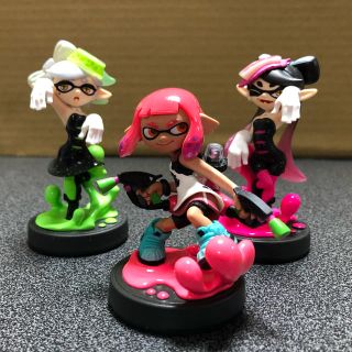 ニンテンドースイッチ(Nintendo Switch)のスプラトゥーン　amiibo 3体セット(ゲームキャラクター)