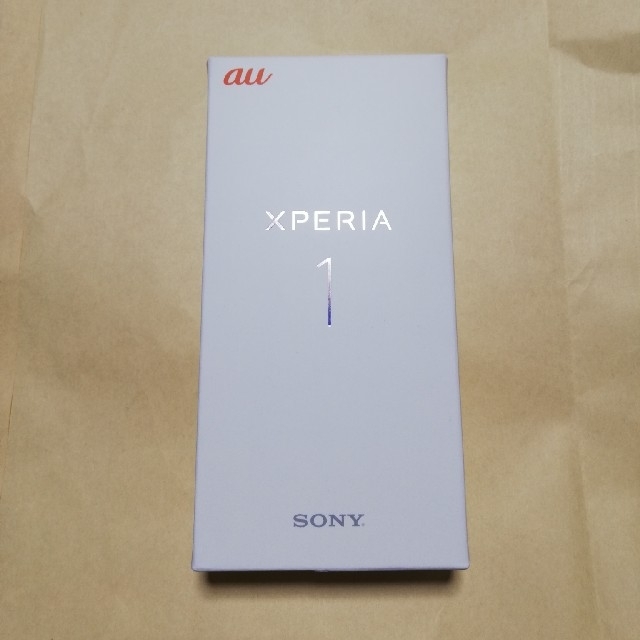 Xperia 1 パープル 64GB au SOV40 SIMフリーyモバイル