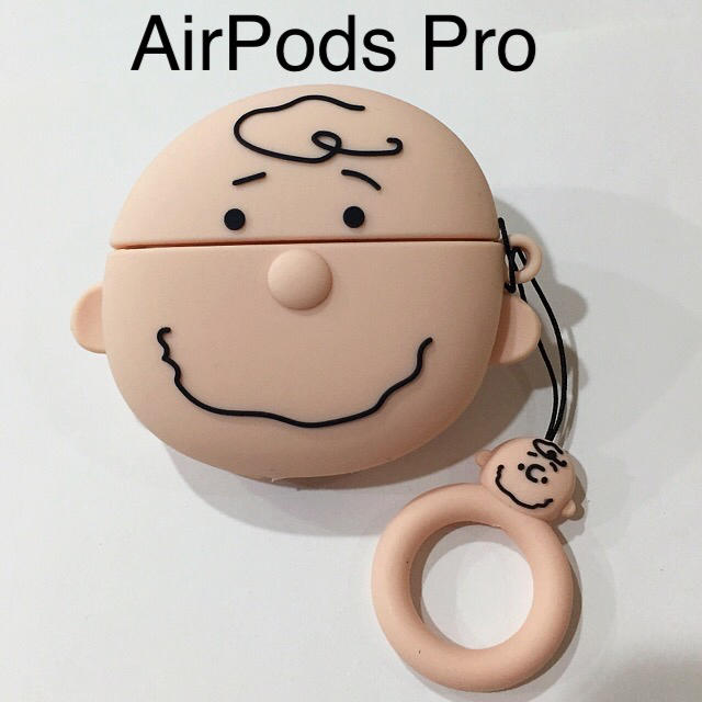 即日発送 可愛いチャーリーブラウンAirPods Proケース 3世代ケース スマホ/家電/カメラのオーディオ機器(ヘッドフォン/イヤフォン)の商品写真