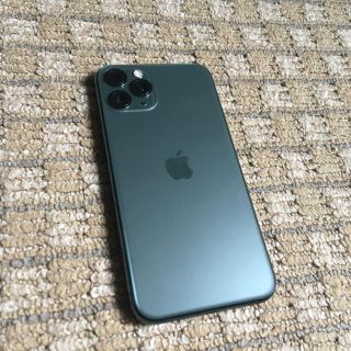 アップル(Apple)のiPhone 11 pro 256GB ミッドナイトグリーン　SIMフリー(スマートフォン本体)