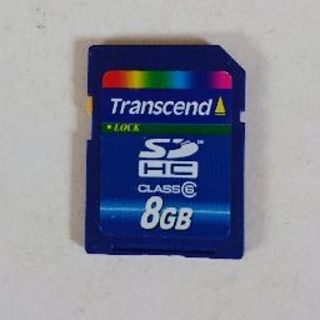 トランセンド(Transcend)のTranscend SDカード８GB(その他)