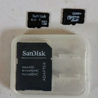 microSDカード　４GB　128MB(その他)