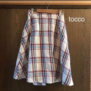 トッコ(tocco)のtocco closet スカート(ひざ丈スカート)