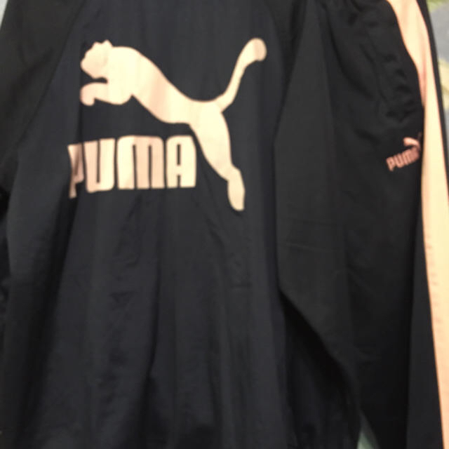 PUMA(プーマ)のプーマジャージ上下紺に、ピンク レディースのレディース その他(セット/コーデ)の商品写真