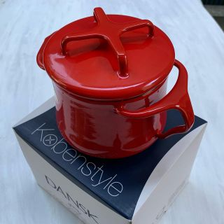 ダンスク(DANSK)のDANSK ダンスク ミニココット ホーロー 両手鍋(食器)