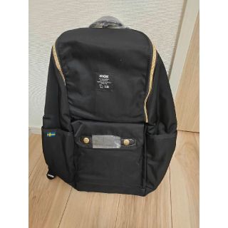 【新品】moz リュック バックパック　ブラック×ゴールド マザーズバッグ(リュック/バックパック)