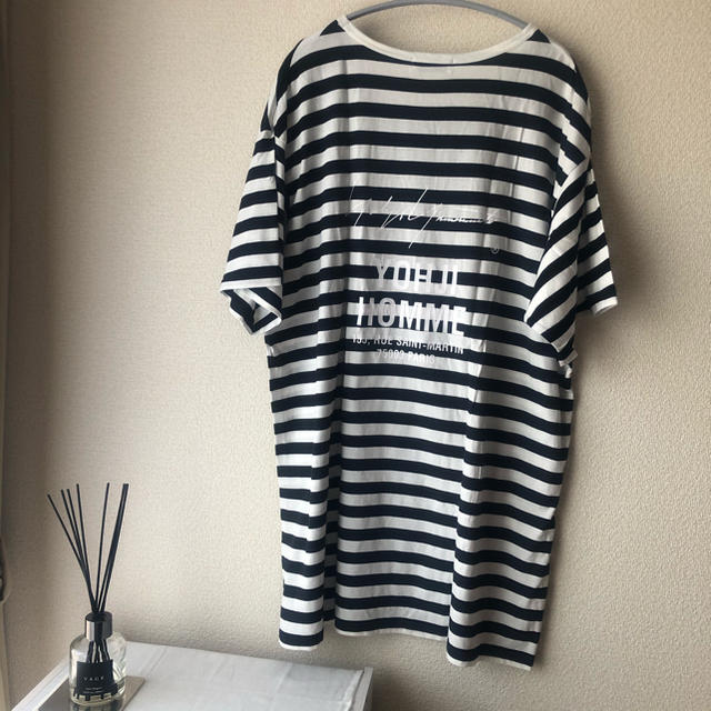 【貴重】Yohji Yamamoto 2018ss ボーダーt topsメンズ