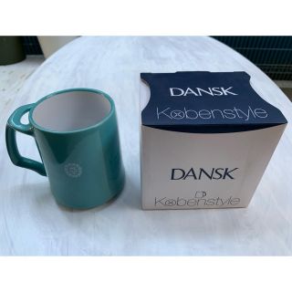 ダンスク(DANSK)のDANSK マグカップ コべンスタイルシリーズ ティール(食器)