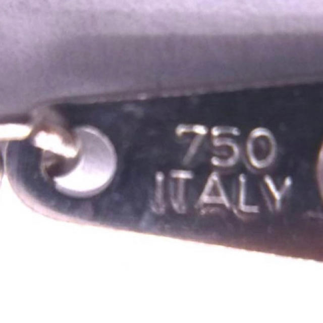 ネックレスK18WG 45cm 3.5g ベネチアン 幅約1.0mm
