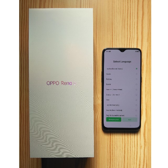 ????oppo reno a 64GB simフリー 版 Blueブルースマホ/家電/カメラ