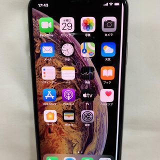 アップル(Apple)のiphoneX64G 動作、美品(スマートフォン本体)