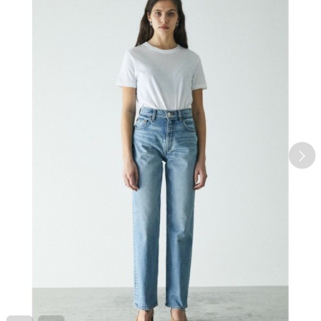 moussy(マウジー)のprain jeans　straight ２７インチ レディースのパンツ(デニム/ジーンズ)の商品写真