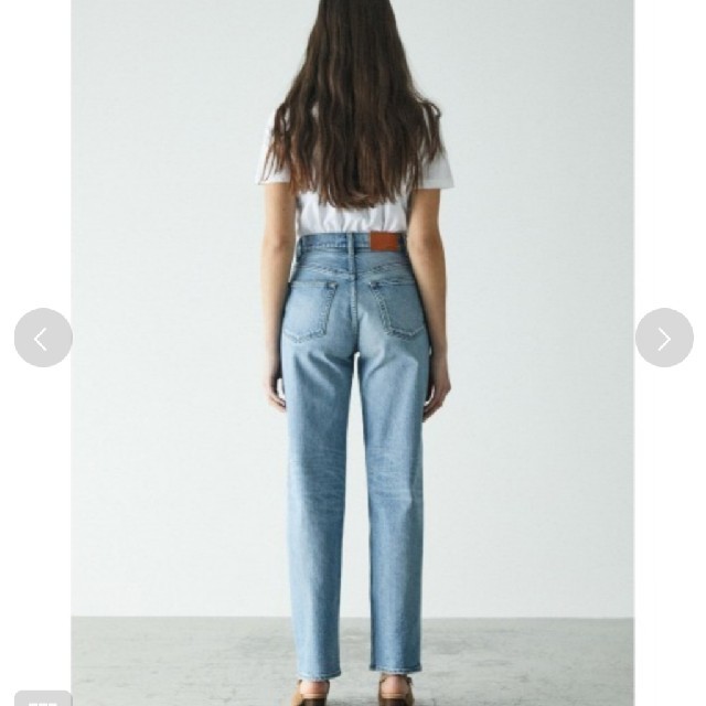 moussy(マウジー)のprain jeans　straight ２７インチ レディースのパンツ(デニム/ジーンズ)の商品写真