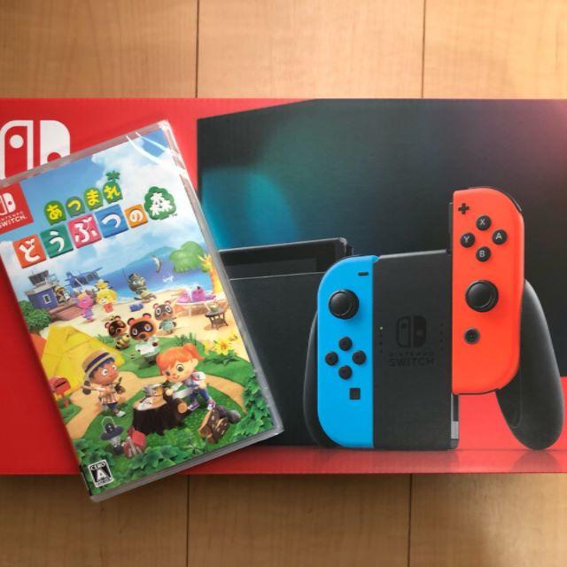 品質は非常に良い 任天堂 - 新品未開封 Nintendo Switch ネオン 本体+ ... 新品未開封★Switch 任天堂スイッチ本体 あつまれどうぶつの森 ニンテンドウ