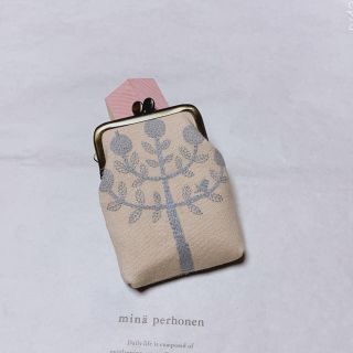mina perhonen - カードケースがま口 ミナペルホネン ハンドメイドの