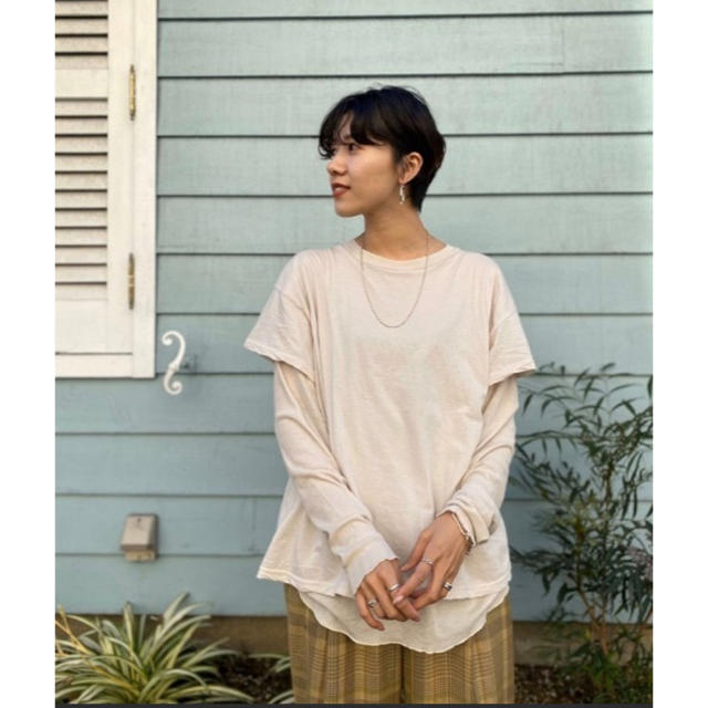 TODAYFUL(トゥデイフル)のTODAYFUL  Layered Sheer Long T-Shirts レディースのトップス(Tシャツ(長袖/七分))の商品写真