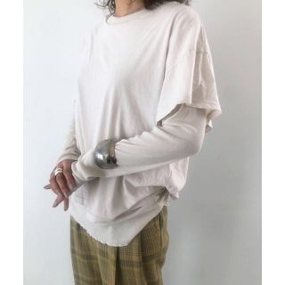 トゥデイフル(TODAYFUL)のTODAYFUL  Layered Sheer Long T-Shirts(Tシャツ(長袖/七分))